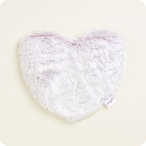 Marshmallow Lavender Heart Heat Pad Warmies