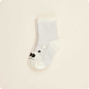 Marshmallow Bear No-Slip Socks