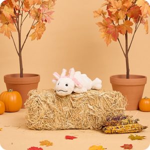 White Axolotl Warmies